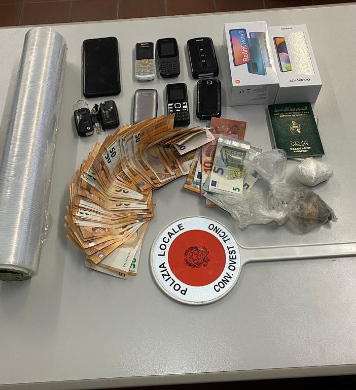 Arrestato uno spacciatore dal Nucleo Cinofili della Polizia Locale trecatese