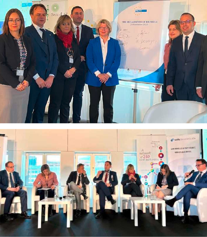 Firmato a Bruxelles il progetto Pactesur sulla sicurezza