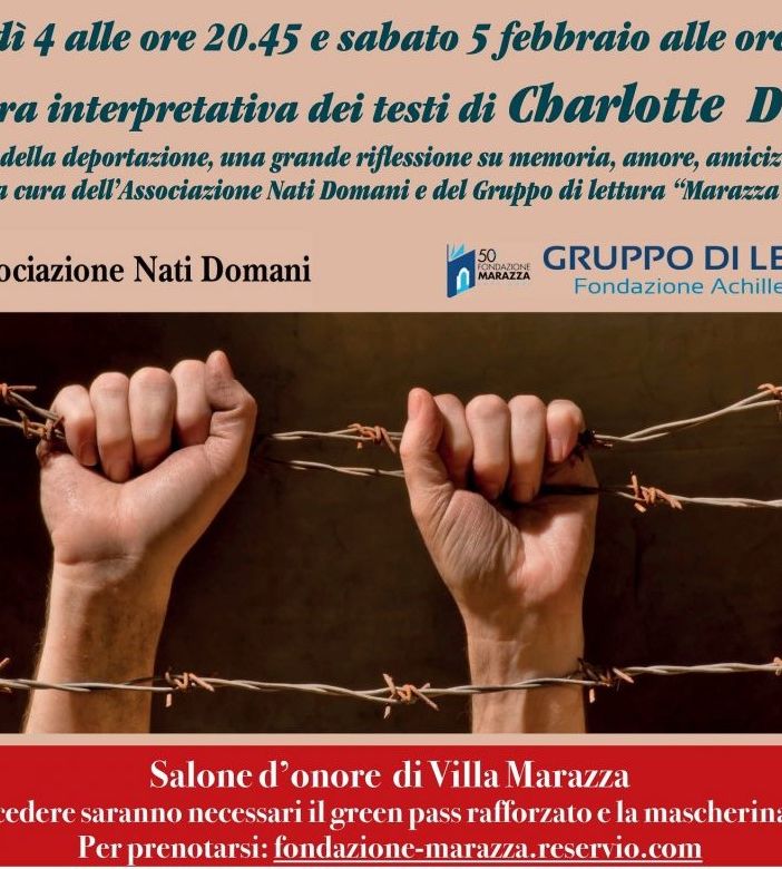A Villa Marazza la lettura interpretativa degli scritti di Charlotte Delbo