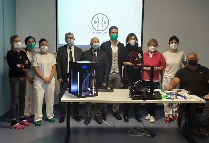 Al Maggiore una stampante 3D dedicata alle persone con lesioni del midollo spinale