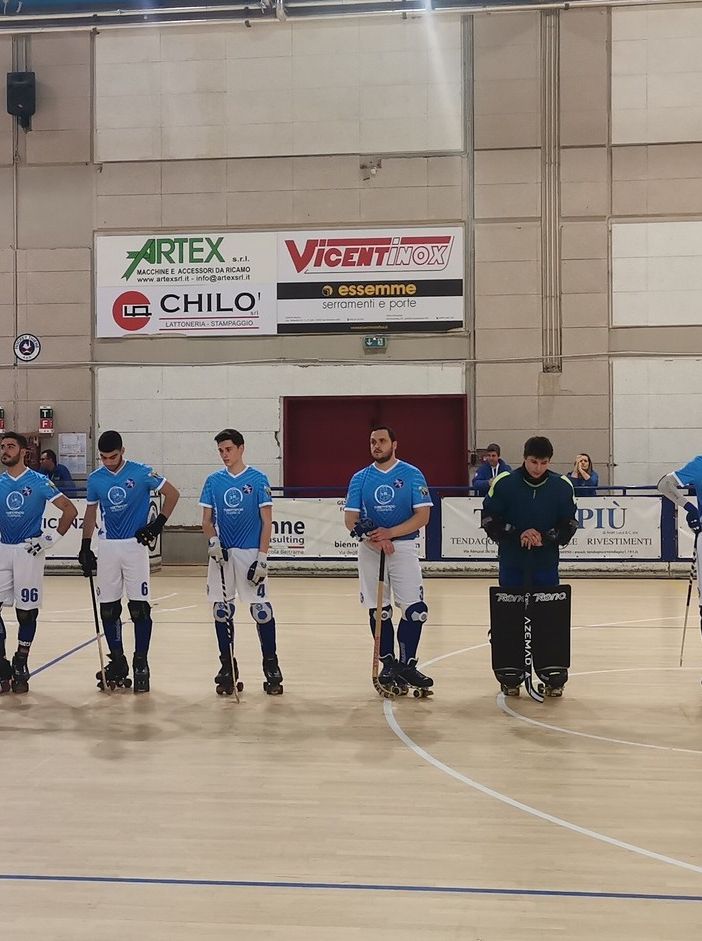 TR Azzurra Novara sconfitta 7-4 dal Thiene in una partita con troppe amnesie difensive