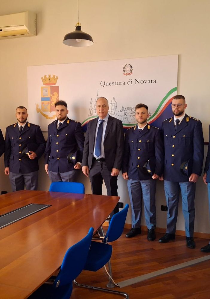 Novara accoglie dieci nuovi agenti in tirocinio