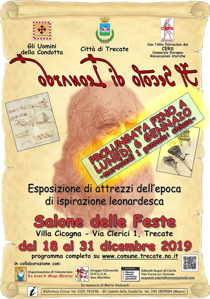 Trecate, Leonardo da Vinci presentato ai bambini