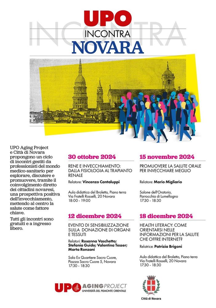 Torna “UPO incontra Novara”