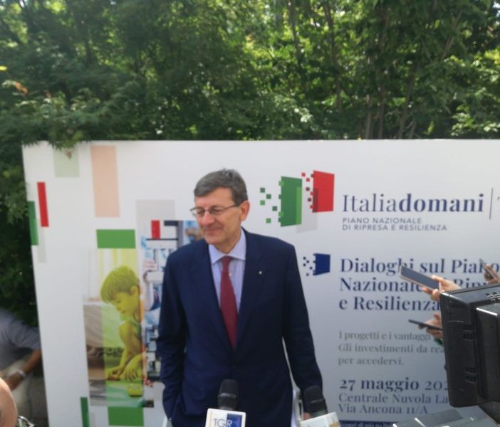 Sei miliardi dal Pnrr sul Piemonte, Colao: &quot;Stiamo correndo come dei matti, siamo nei tempi&quot; VIDEO