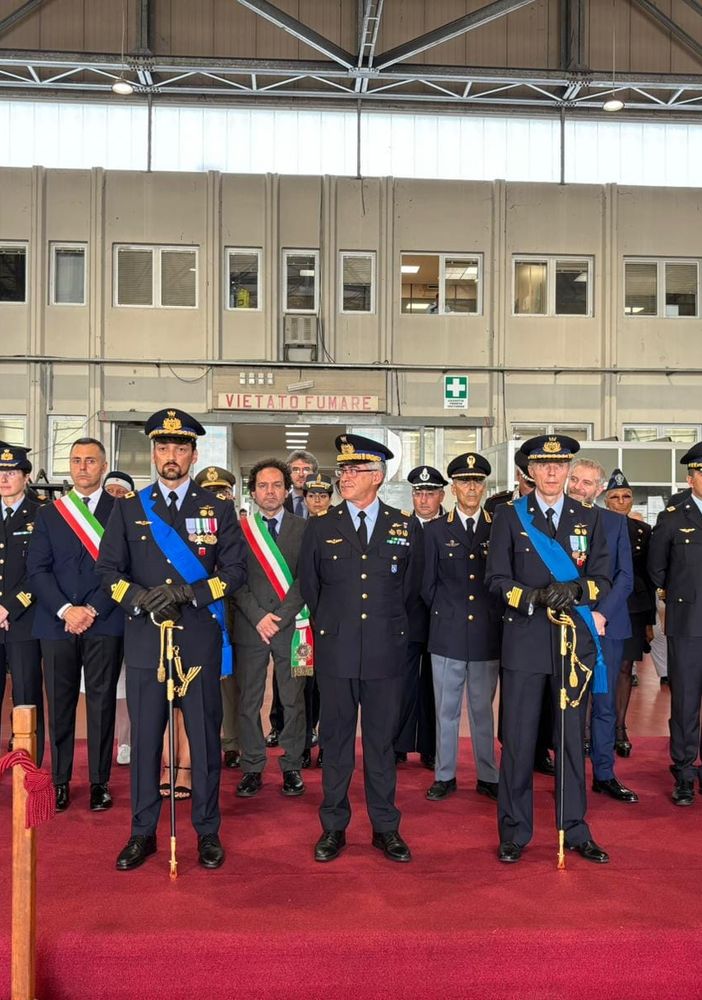 Cambio di comando al primo reparto manutenzione velivoli di Cameri