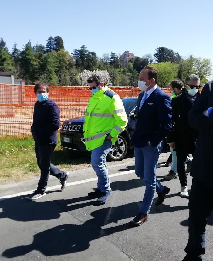 I vertici di Regione e Provincia hanno visitato Romagnano Sesia