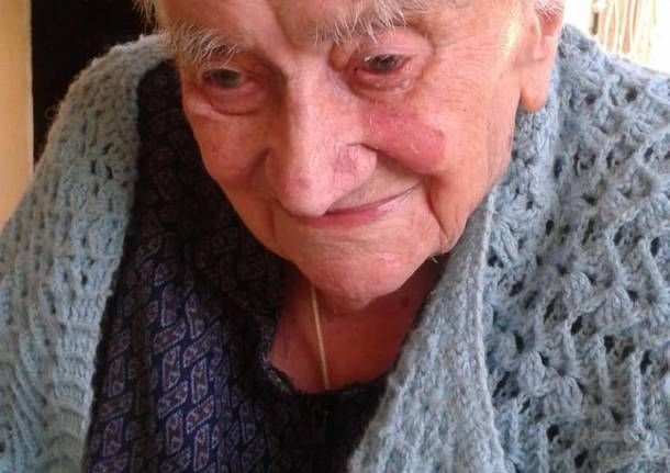 Si è spenta a 109 anni Vittorina Zoppis, l’ultracentenaria del Novarese