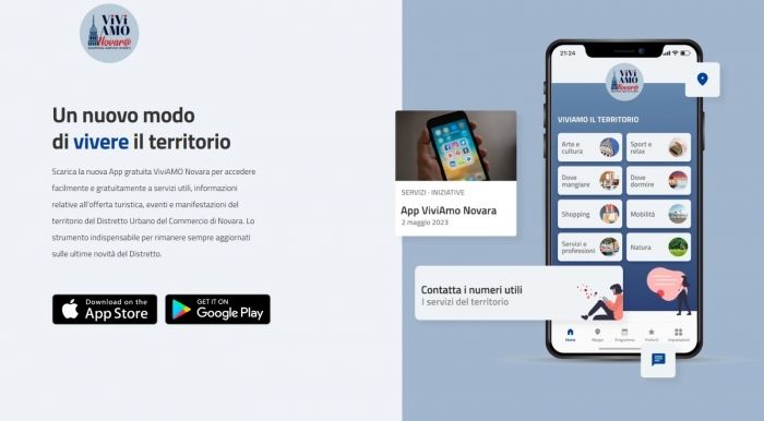 &quot;ViviAmo Novara&quot;: un nuova applicazione