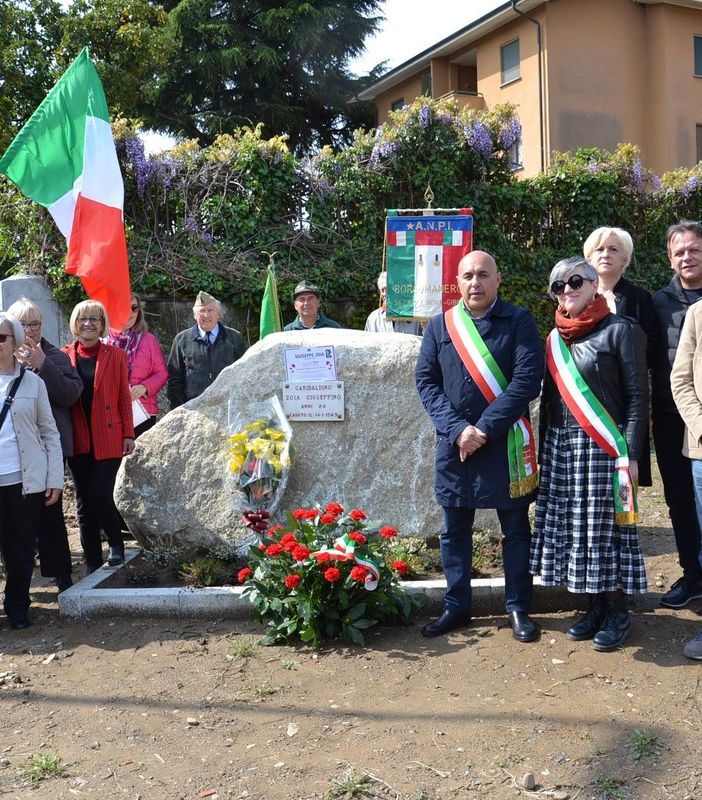 Borgomanero: inaugurata una targa in memoria di Giuseppino Zoia