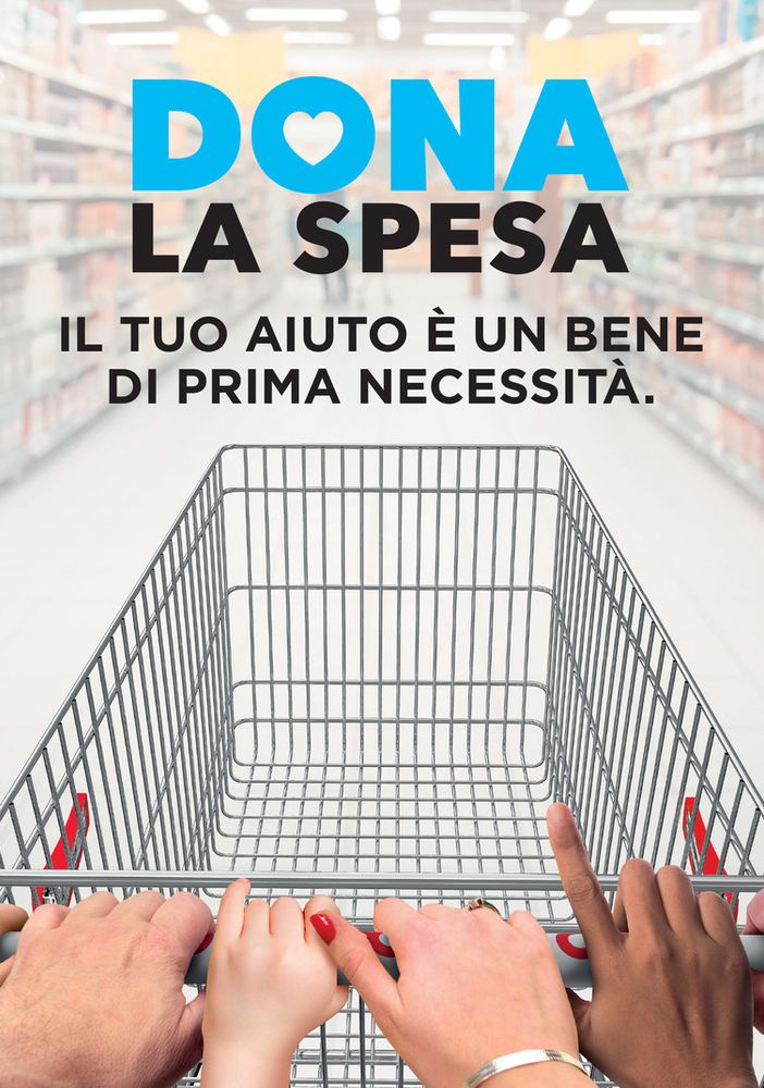 Domani nei supermercati e ipermercati Coop torna il 'Dona la spesa'