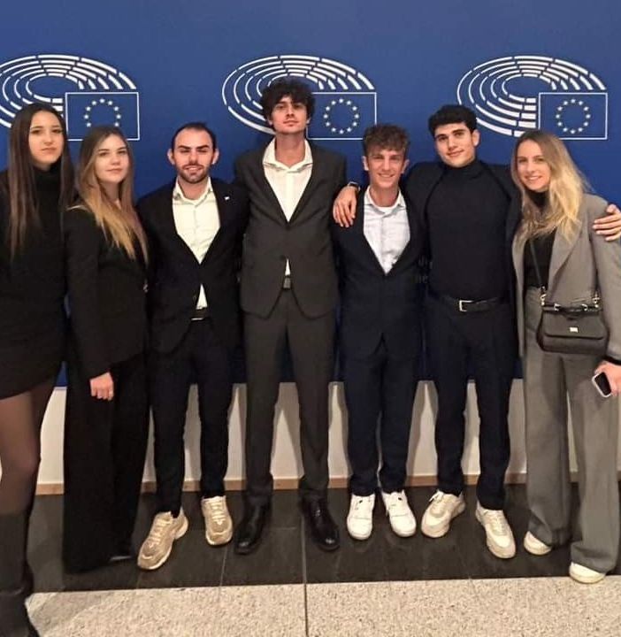 Giovani novaresi di Forza Italia in visita al Parlamento Europeo