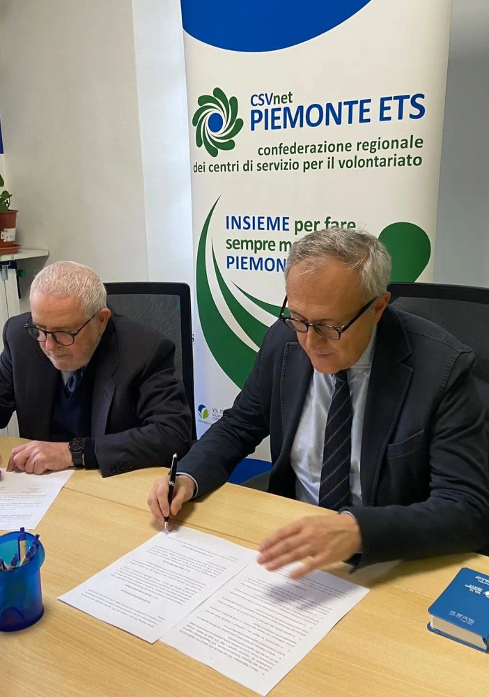 Fisco e terzo settore: siglato protocollo d’intesa tra Csvnet Piemonte e Agenzia delle Entrate