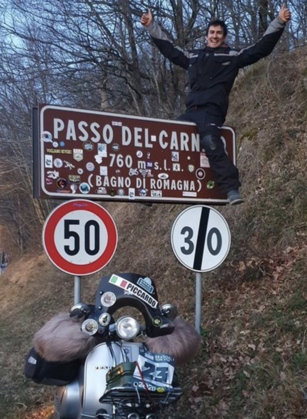 Da Biella a L’Aquila in motorino con il Crazy Italian Rally Winter