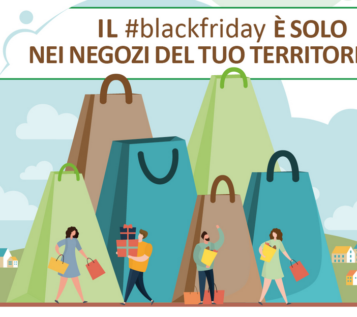 Per il black friday scegli il negozio sotto casa