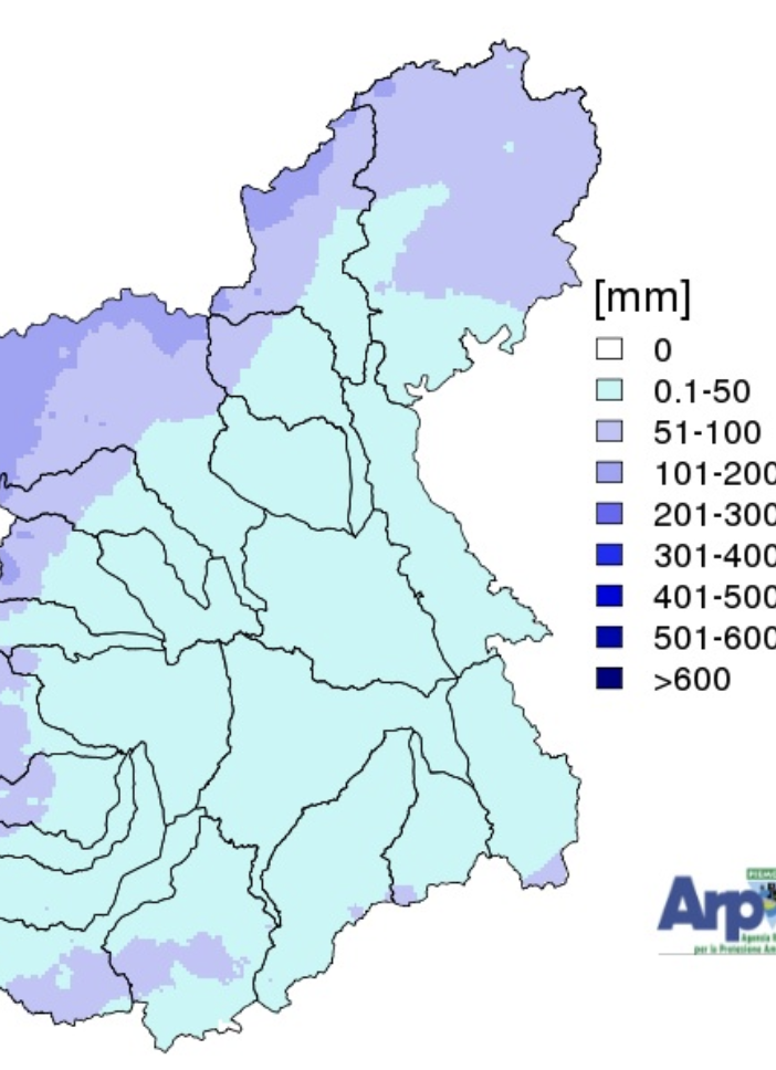 Allarme siccità, negli invasi del Piemonte manca il 45% di acqua