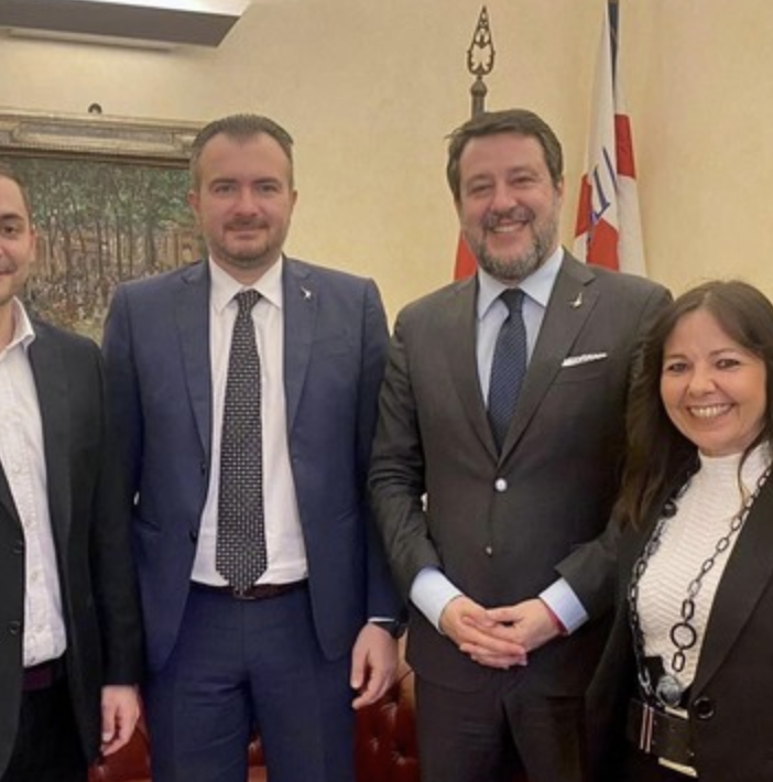 Trasporti, esponenti piemontesi della Lega incontrano il ministro Salvini