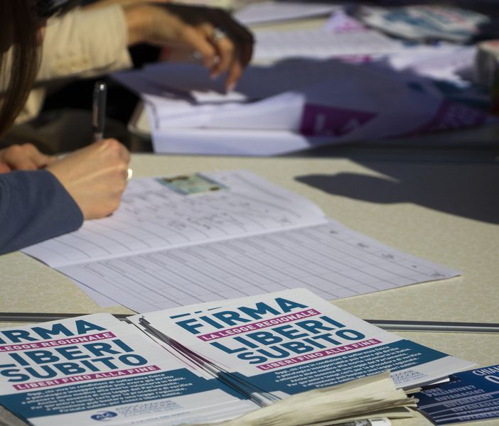 In Piemonte già raccolte 4500 firme per chiedere una legge regionale sul fine vita