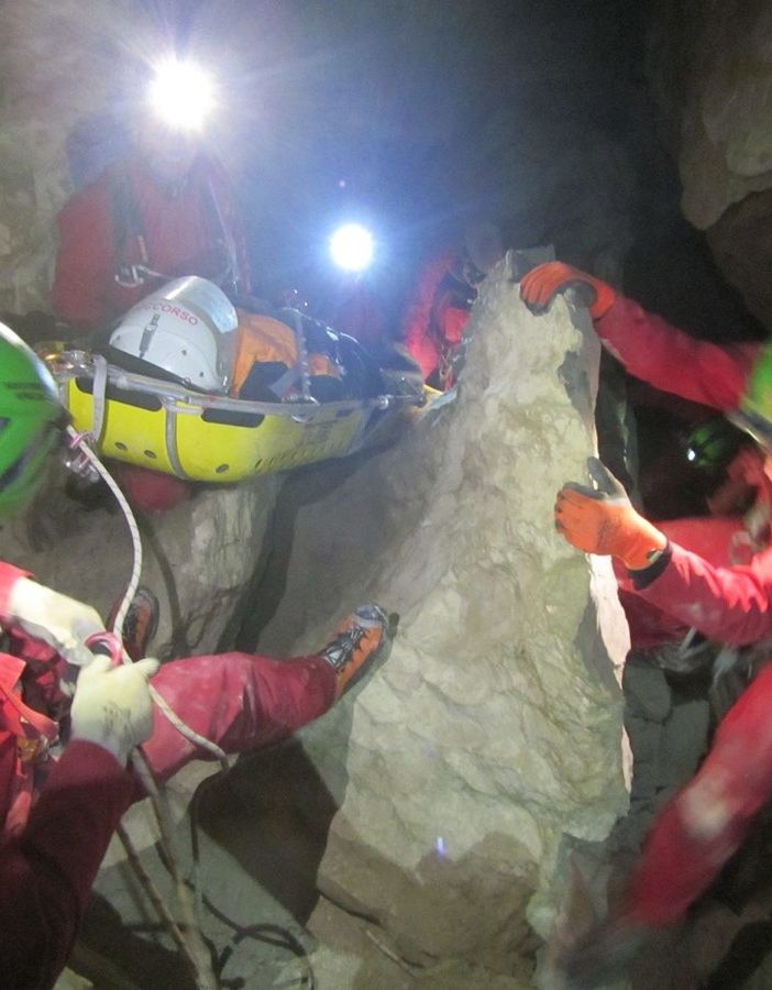 Soccorso Alpino e Speleologico Piemontese, un'importante esercitazione sul coordinamento delle diverse specializzazioni
