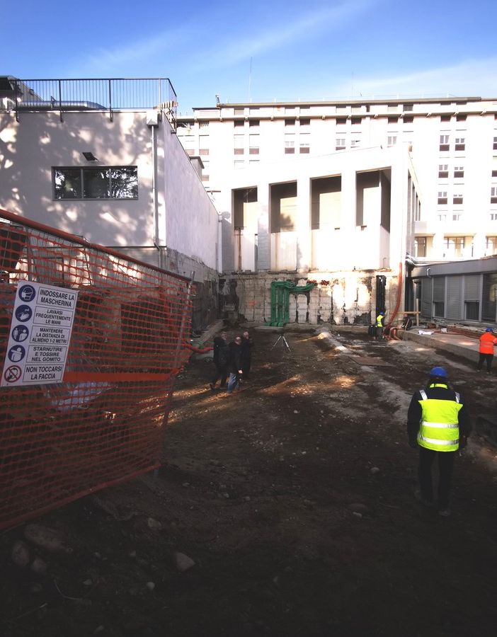 Proseguono i lavori di ampliamento dell’Ospedale Santissima Trinità di Borgomanero
