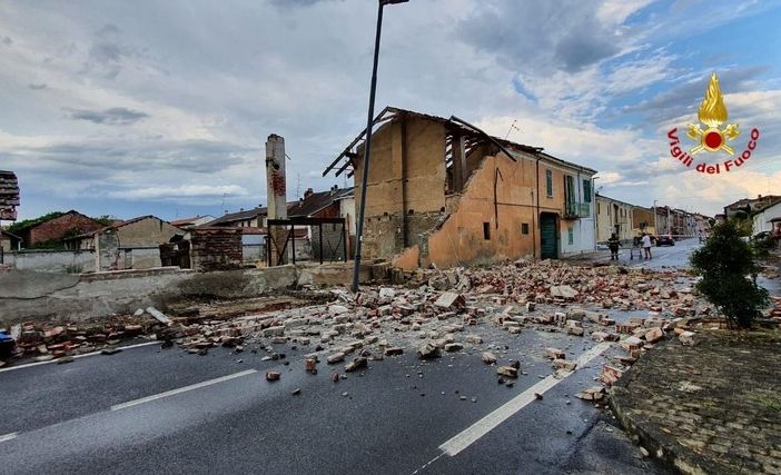 Devastazione nel vercellese, innumerevoli interventi in aiuto alla popolazione FOTO