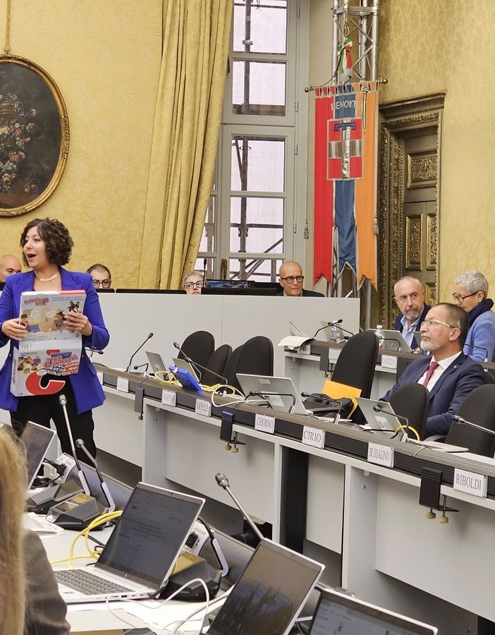 Immagini della seduta odierna del Consiglio regionale del Piemonte