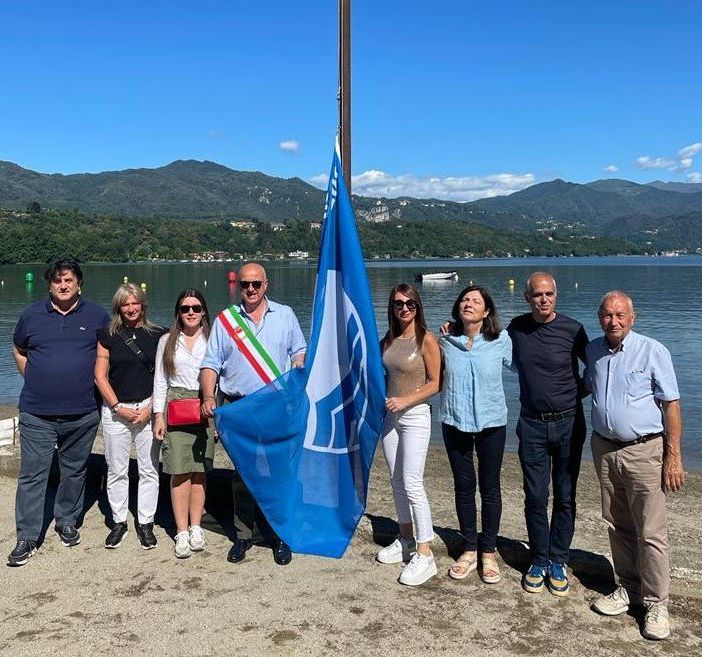 Gozzano: per per il terzo anno consecutivo è stata issata la Bandiera Blu