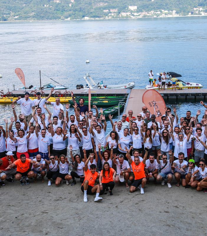 Sul Lago Maggiore il compleanno per i 50 anni della Nike