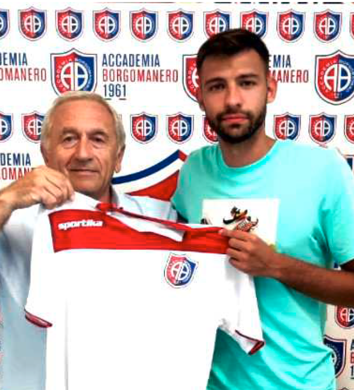 Marko Puskaric nuovo attacante dell' Accademia Borgomanero
