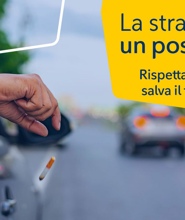 “La strada non è un posacenere”. Al via la nuova campagna Anas contro il rischio incendi