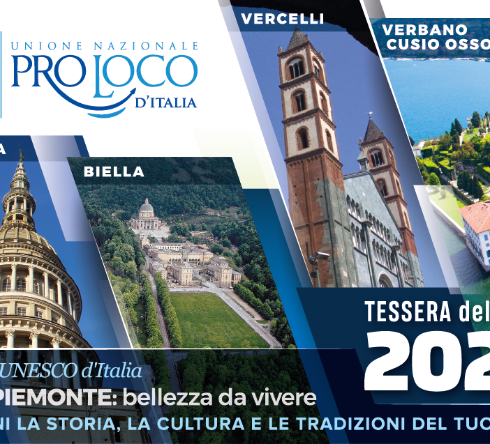 Pro loco, la tessera 2022 celebra le bellezze dell’Alto Piemonte