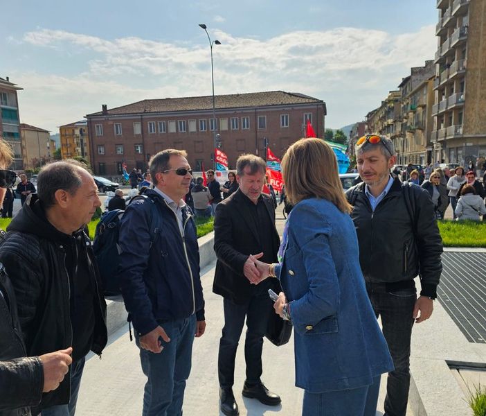L'assessore Chiorino riceve i sindacati della formazione professionale in presidio per il rinnovo del contratto