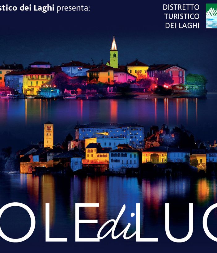 &quot;Isole di Luce&quot;: la magia del Natale si riflette sulle acque dei laghi