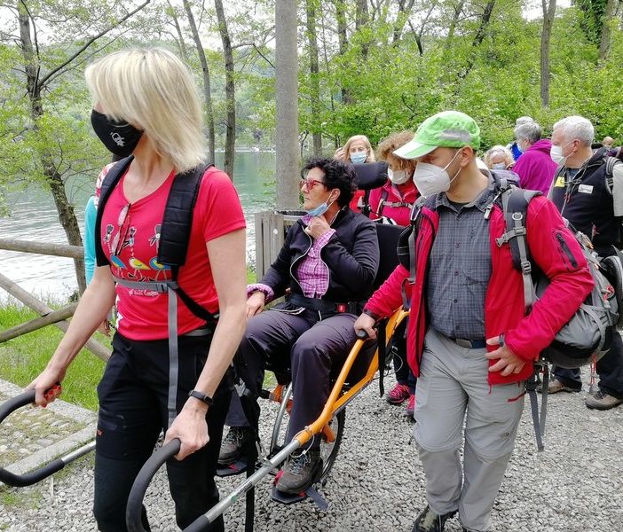 &quot;Un Parco per Tutti&quot; escursione per soci ed amici del Cai diversamente abili
