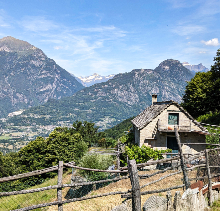 Verso il lago di Onzo da Masera
