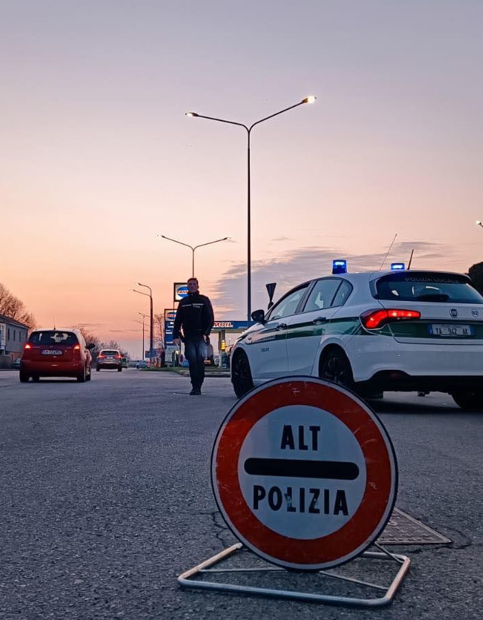 Da marzo turno notturno degli agenti della polizia locale trecatese