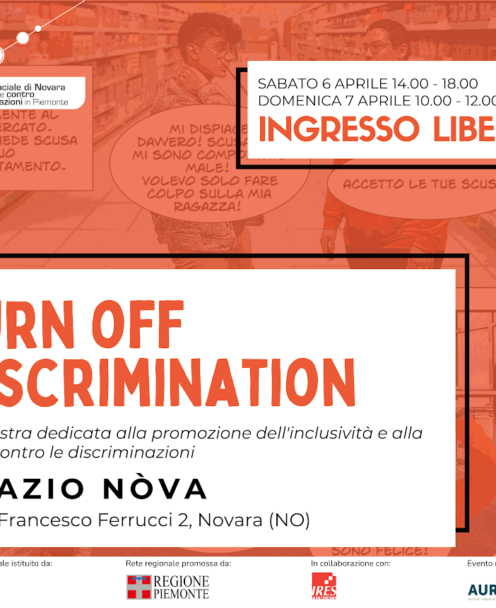 “Turn Off Discrimination”: mostra per promuovere l’inclusività
