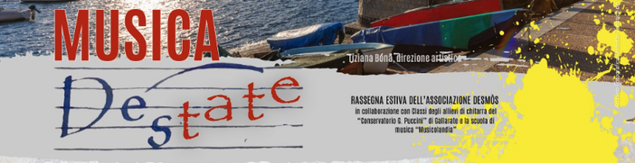 L'Associazione Desmòs lancia la prima rassegna Musicale Estiva &quot;Musica D’EState&quot;