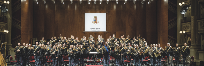 La Banda musicale della Polizia di Stato al Teatro Coccia
