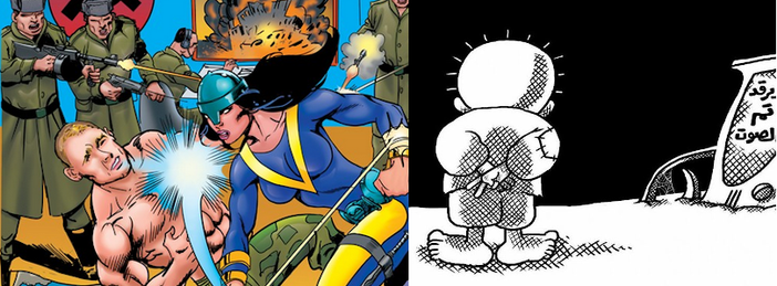 Non solo Fumetti. Captain Ukraine e Handala: quando i fumetti raccontano la guerra Non solo Fumetti. Captain Ukraine e Handala: quando i fumetti raccontano la guerra