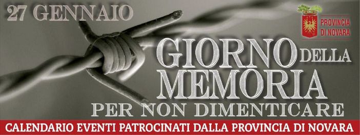 Le iniziative per la Giornata della Memoria di tutta la provincia