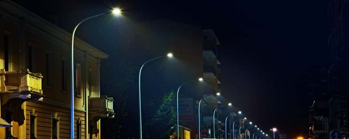 Partiti i lavori di efficienza energetica nell'illuminazione pubblica
