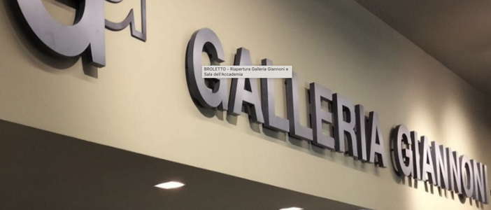 Riapertura della Galleria Giannoni e Sala dell'Accademia a Broletto