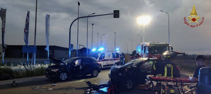 Incidente a Trecate, ferite due ragazze