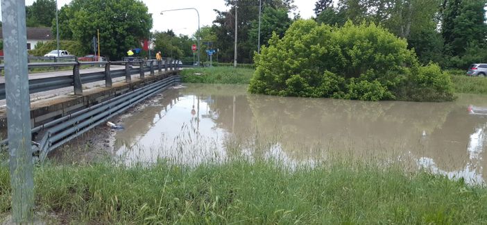 Volontari novaresi della Protezione Civile in azione nella Romagna alluvionata Volontari novaresi della Protezione Civile in azione nella Romagna alluvionata