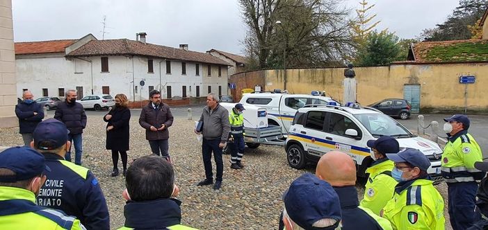 Presentati alla festa di Casalino attrezzature e mezzi della Protezione Civile