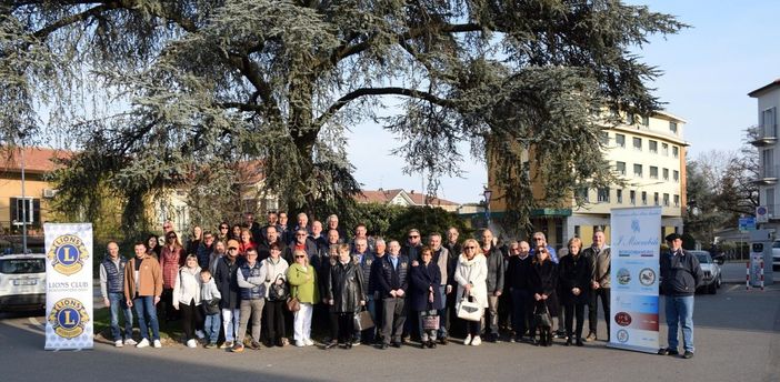 Raduno di auto storiche organizzato dal Lions Club Borgomanero-Cusio