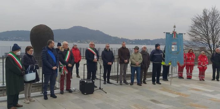 A Meina la cerimonia in occasione del Giorno della Memoria