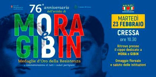 Sarà strettamente istituzionale il ricordo a Mora e Gibin