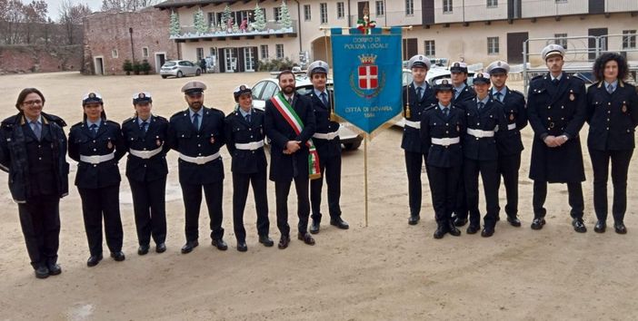 Al castello di Novara il giuramento dei nuovi vigili piemontesi